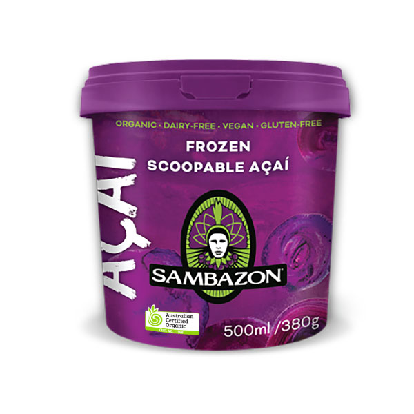 Org.,FFL Frozen Scoopable Acai  (ไอศกรีมหวานเย็นอาไซอิแช่แข็งพร้อมทาน)